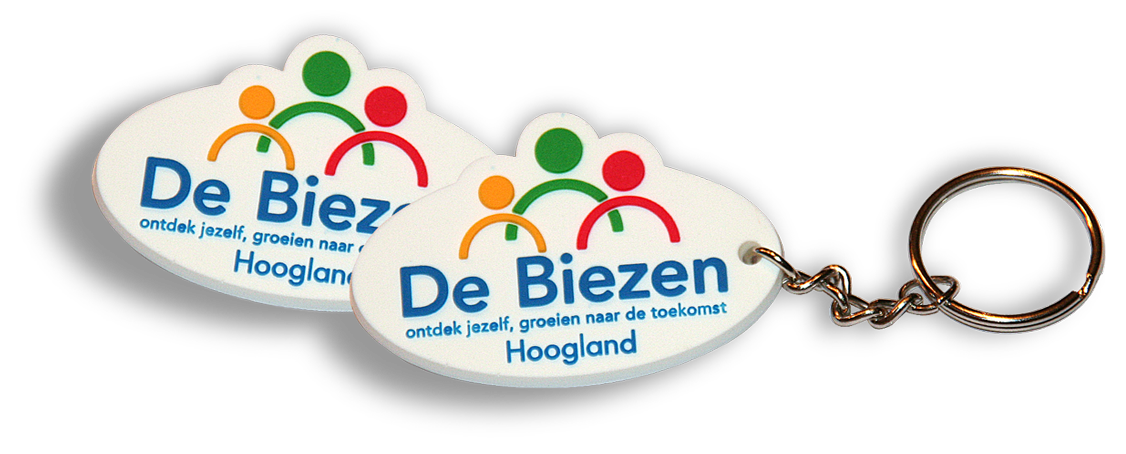PVC sleutelhangers